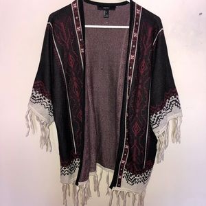 Forever 21 Aztec Cardigan